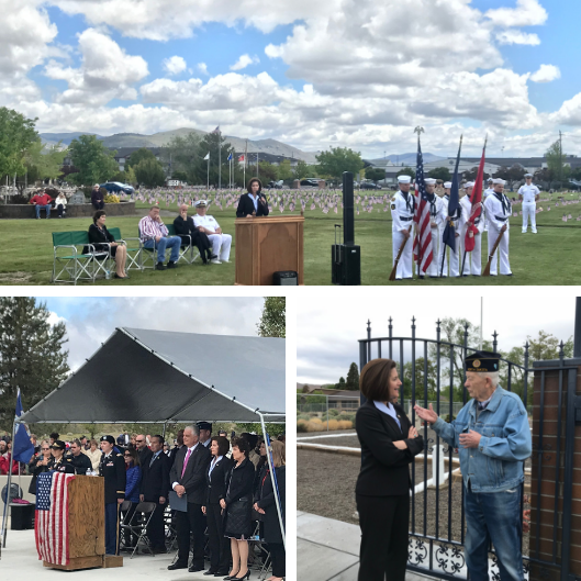 Cortez Masto Observes Memorial Day